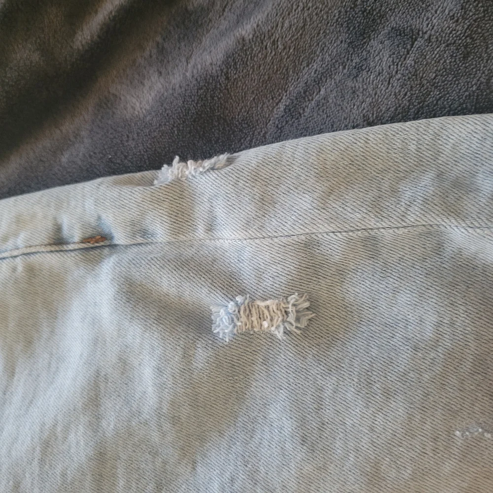 I&M Light Blue Denim Jean Shorts - Picture 8 of 8